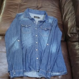 Women's denim shirt